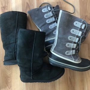 SOREL and UGG Bundle of winter boots